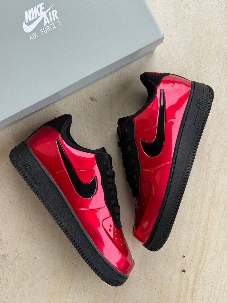 NIKE AIRFORCE FOAMPOSITE PRO RED