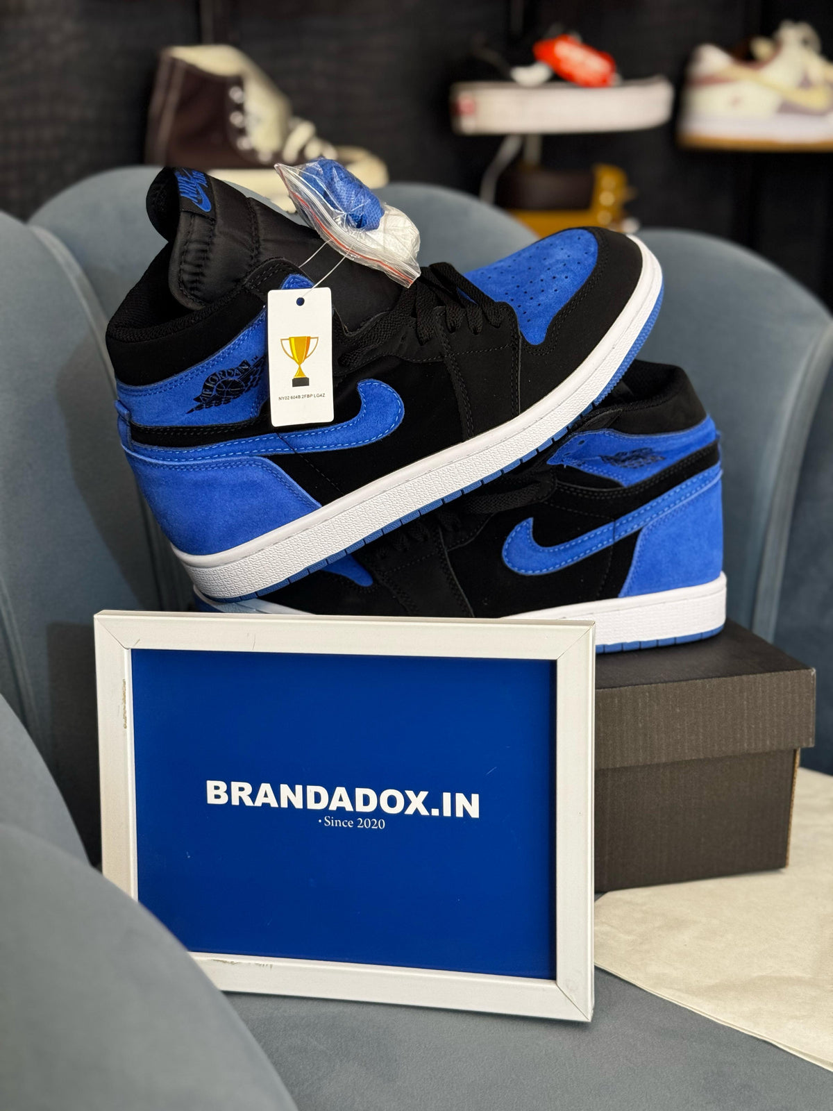 AIR JORDAN RETRO  1 HIGH ROYAL  REIMAGINED