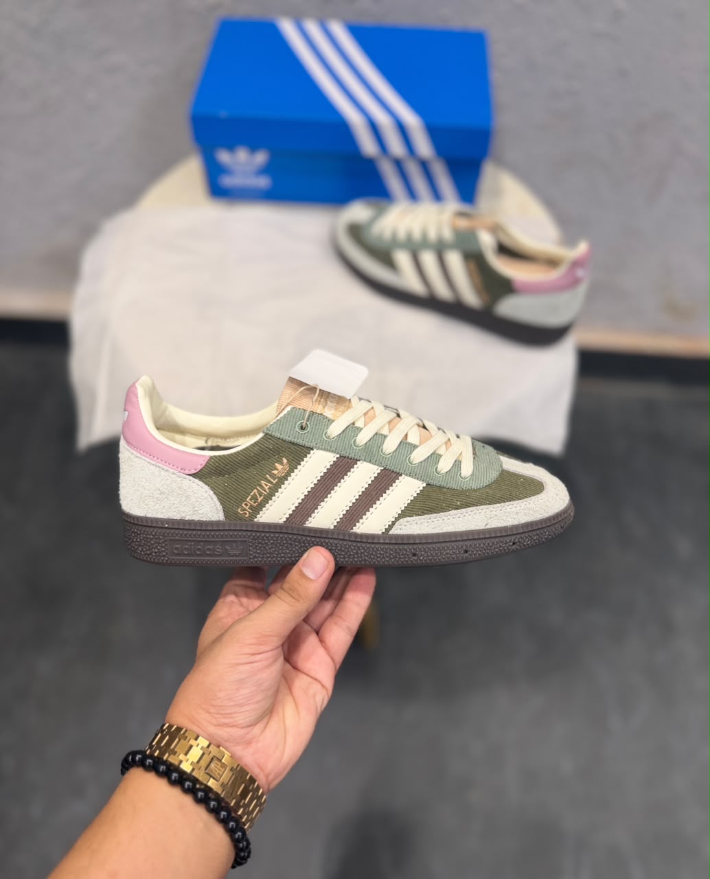 ADIDAS ORIGINALS  SPEZIAL GREEN