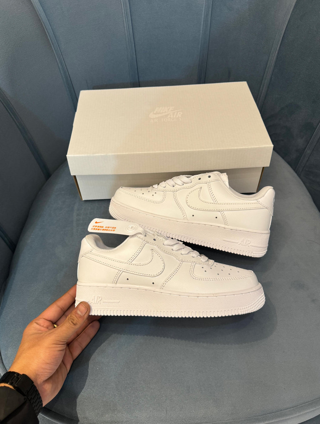 NIKE AIRFORCE 1 FULL LEATHER QUALITY