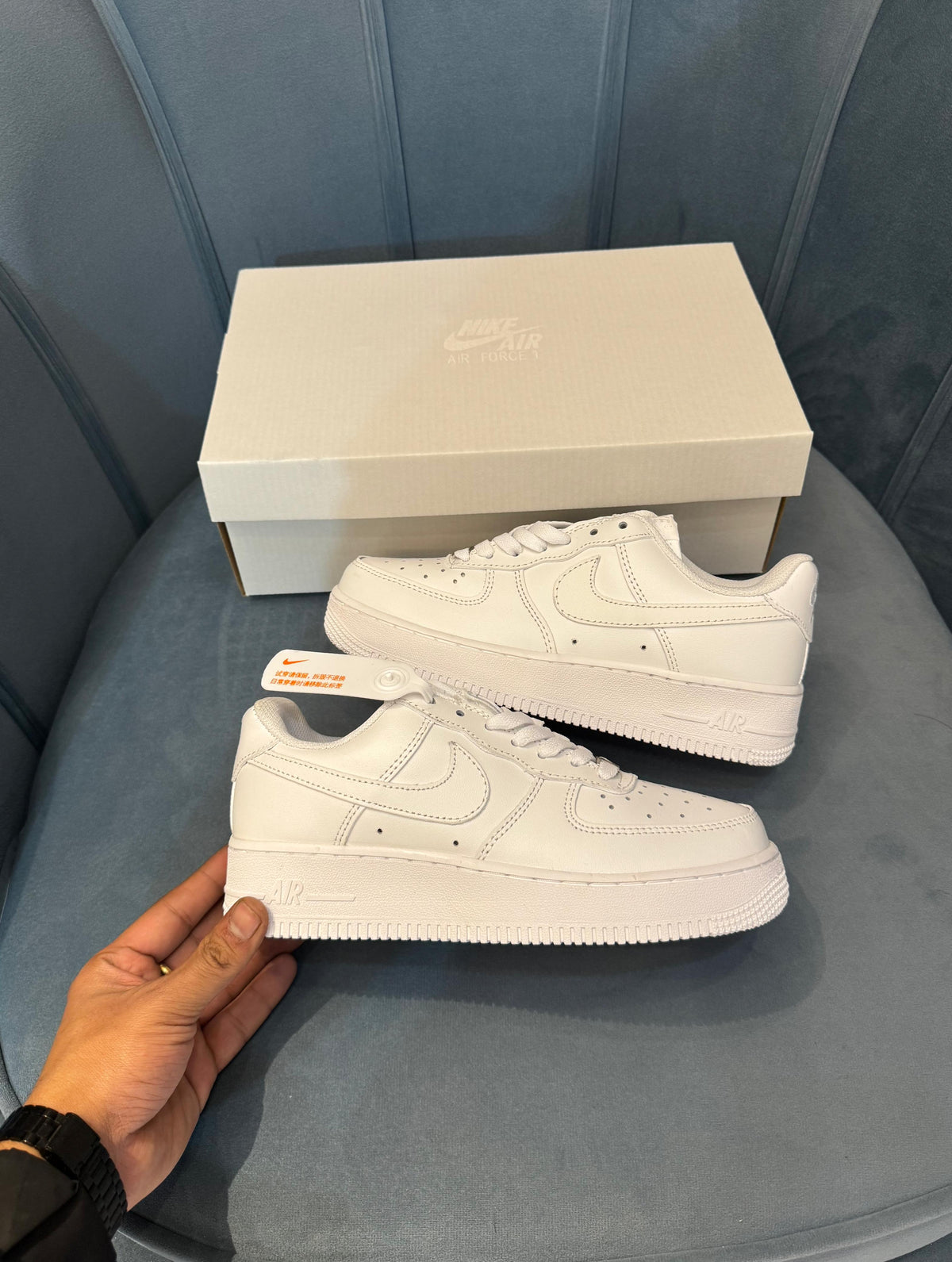 NIKE AIRFORCE 1 FULL LEATHER QUALITY
