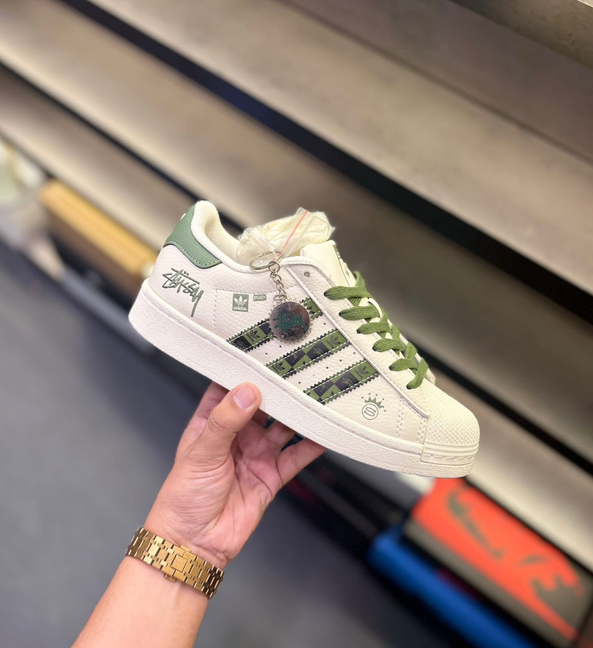 ADIDAS ORIGINALS SUPERSTAR STUSSY CAMO