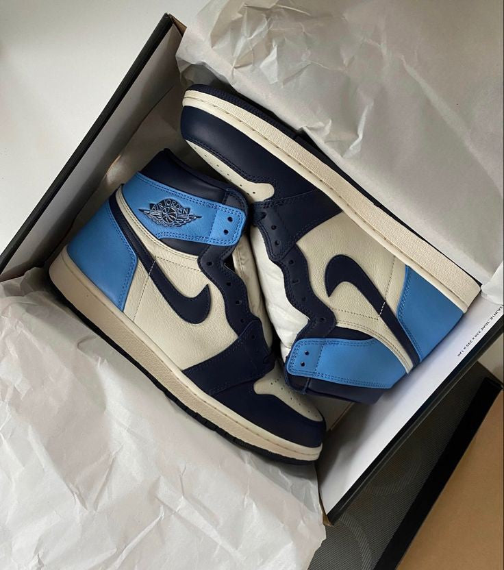 AIR JORDAN 1 OBSIDIAN BLUE HIGH U.A