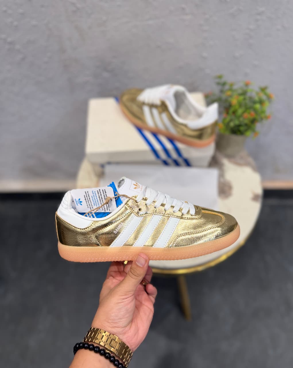 ORIGINAL SAMBA GOLDEN WHITE