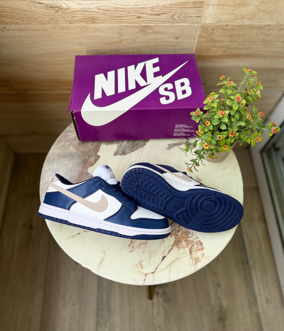 NIKE SB DUNK LOW SUMMIT NAVY