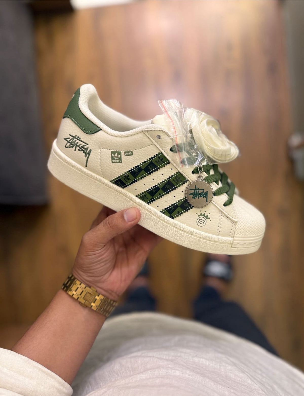 ADIDAS ORIGINALS SUPERSTAR STUSSY CAMO