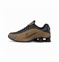 NIKE SHOX SILVER BLACK BROWN