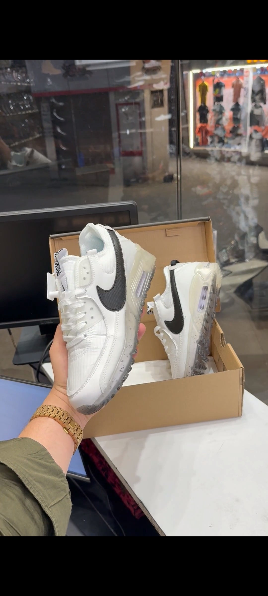 NIKE AIRMAX TERRASCAPE 90 SAIL AND SEA GLASS