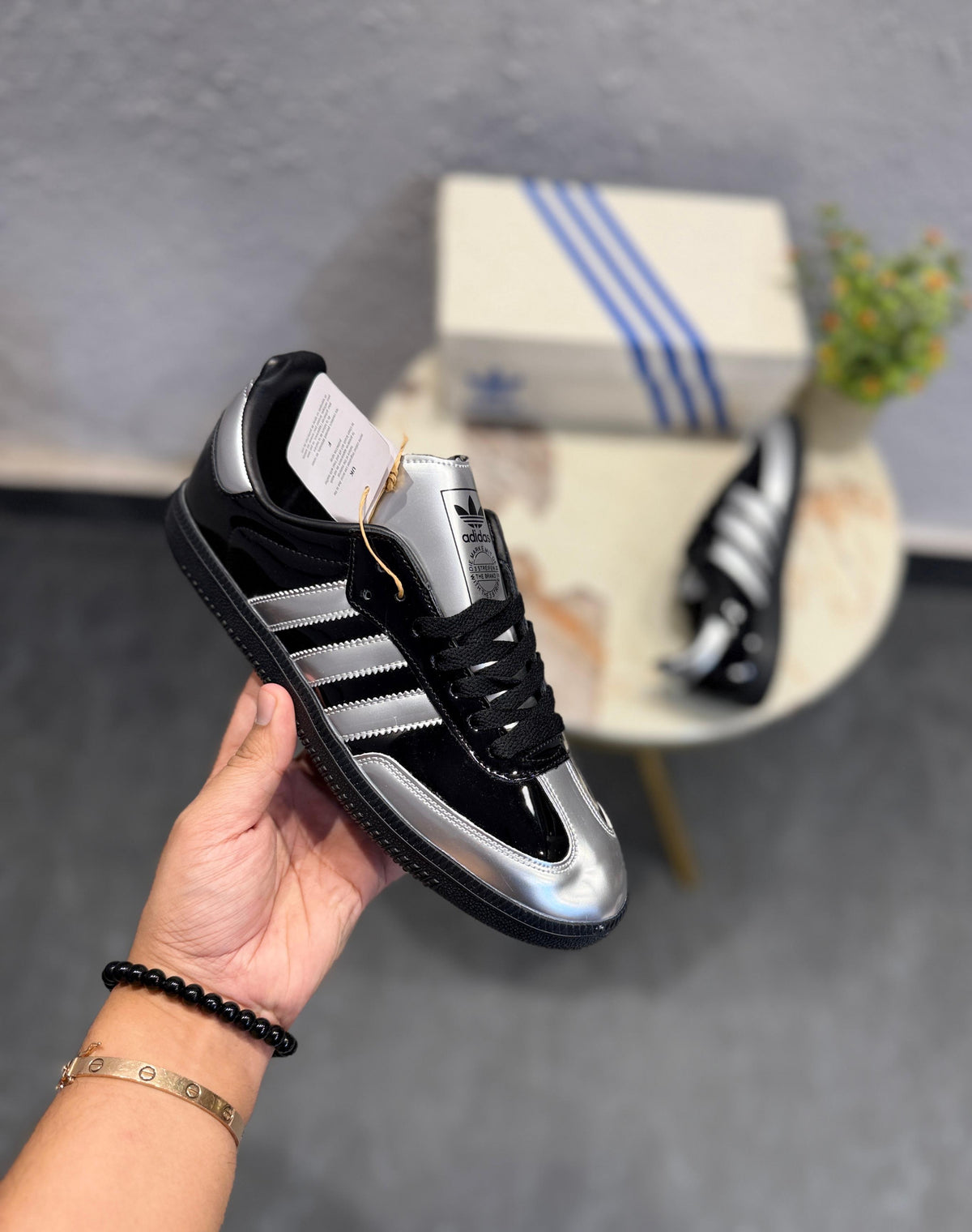 ADIDAS ORIGINALS SAMBA ATMOS BLACK SILVER