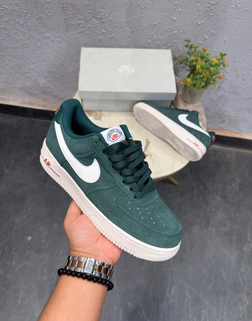 NIKE AIRFORCE ONE PRO GREEN