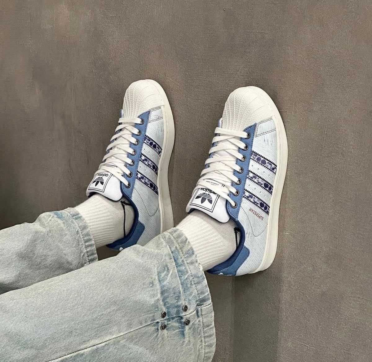 ADIDAS ORIGINALS SUPERSTAR DENIM