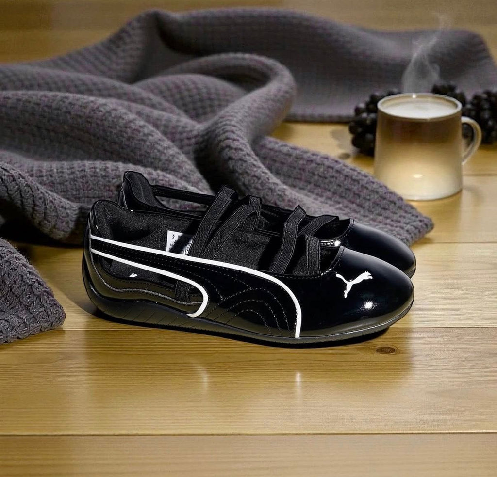 PUMA SPEED CAT BALLET GLOSSY BLACK