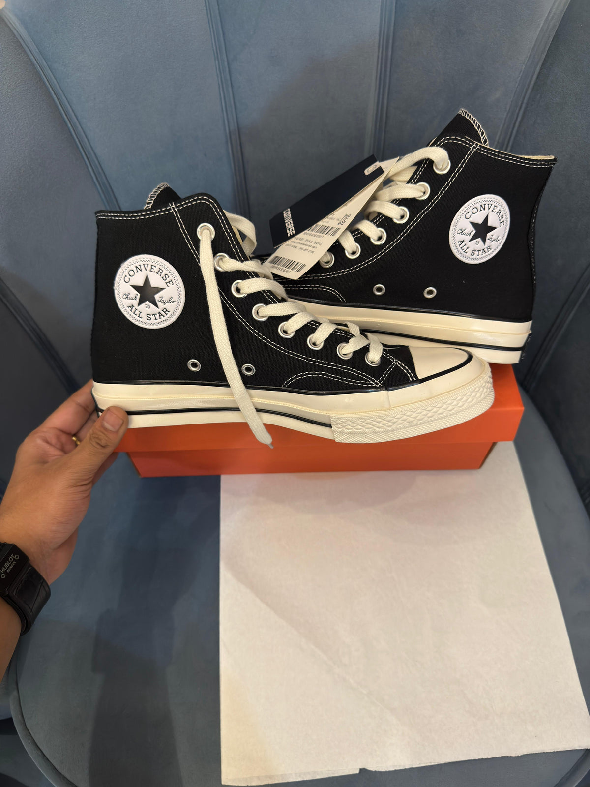 CONVERSE CHUCK TAYLOR 70 BLACK