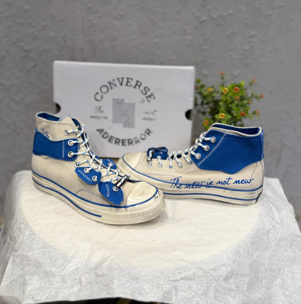 CONVERSE CHUCK 70 ADERERROR WHITE BLUE MID