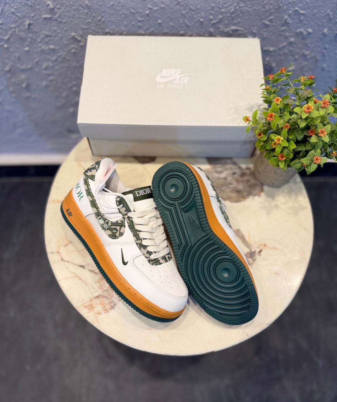 NIKE AIRFORCE CUSTOM DIOR KEYCHAIN 2025
