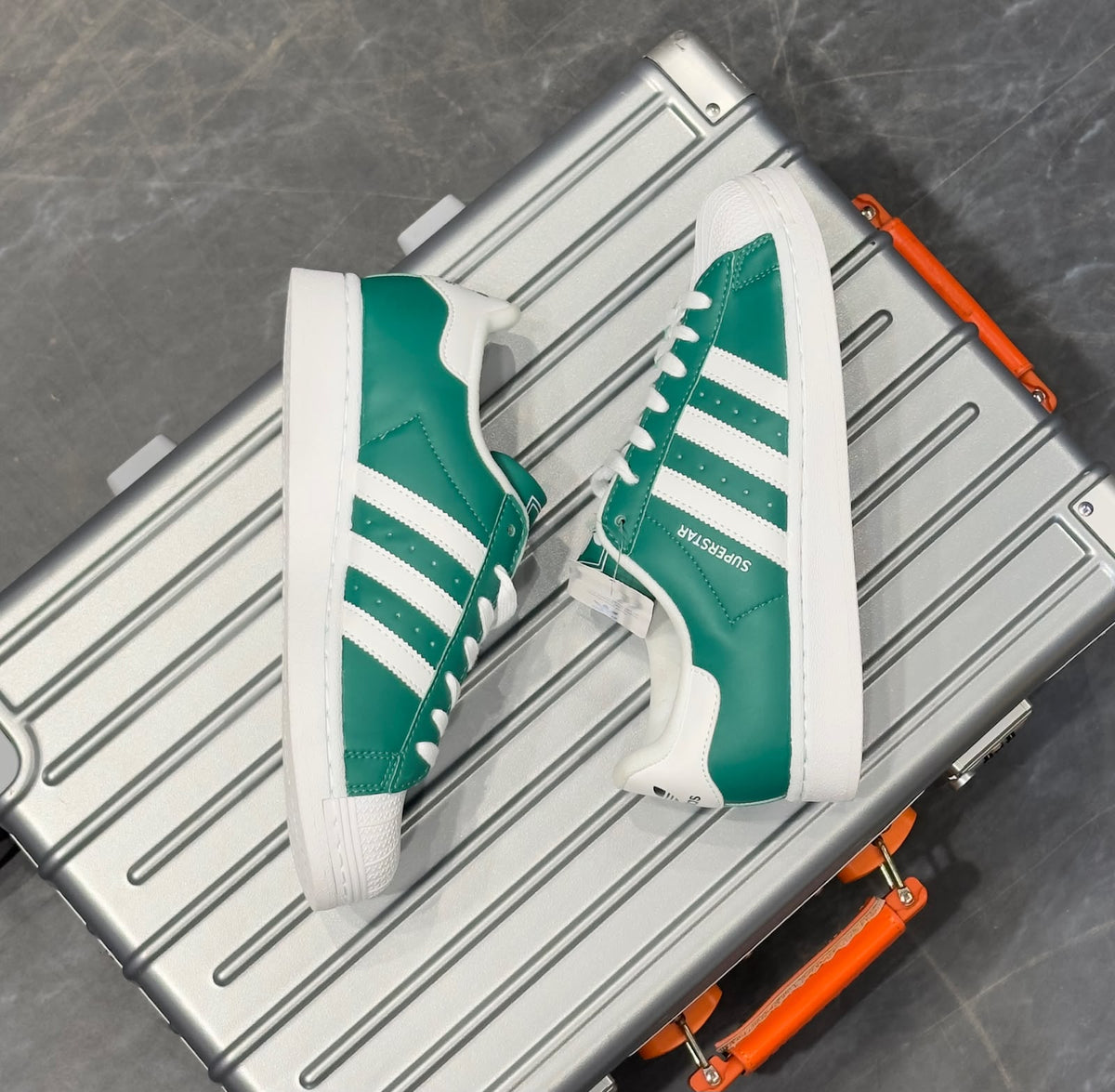 ADIDAS ORIGINALS SUPERSTAR LIGHT GREEN