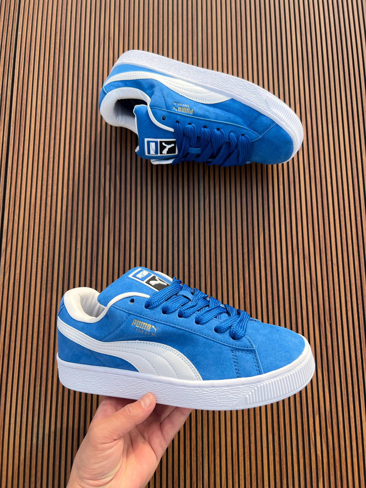 PUMA SUEDE BLUE