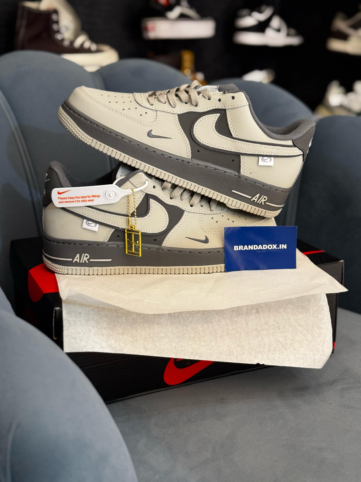 NIKE AIRFORCE 1 EPIC GREY
