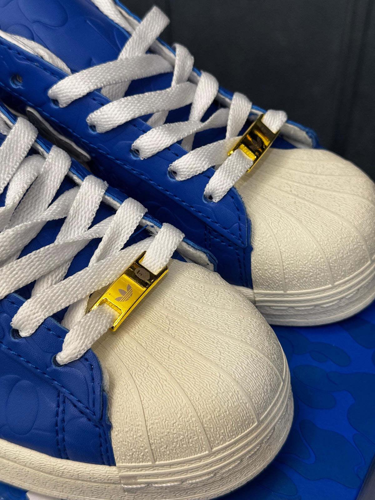 ADIDAS ORIGINALS SUPERSTAR  BAPE SKY BLUE