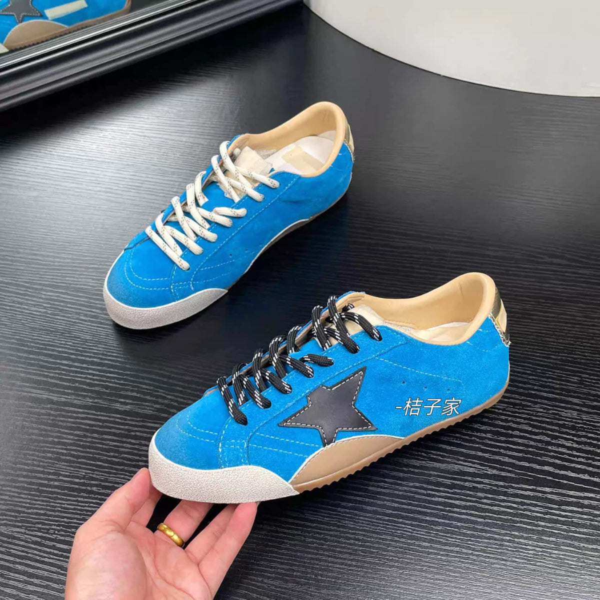 GOLDEN GOOSE TRUE STAR BLUE