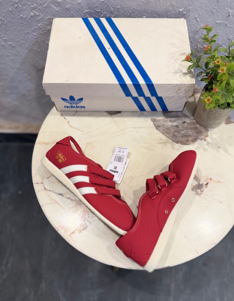 ADIDAS ORIGINAL ANFU MARRY JANE RED COLOUR
