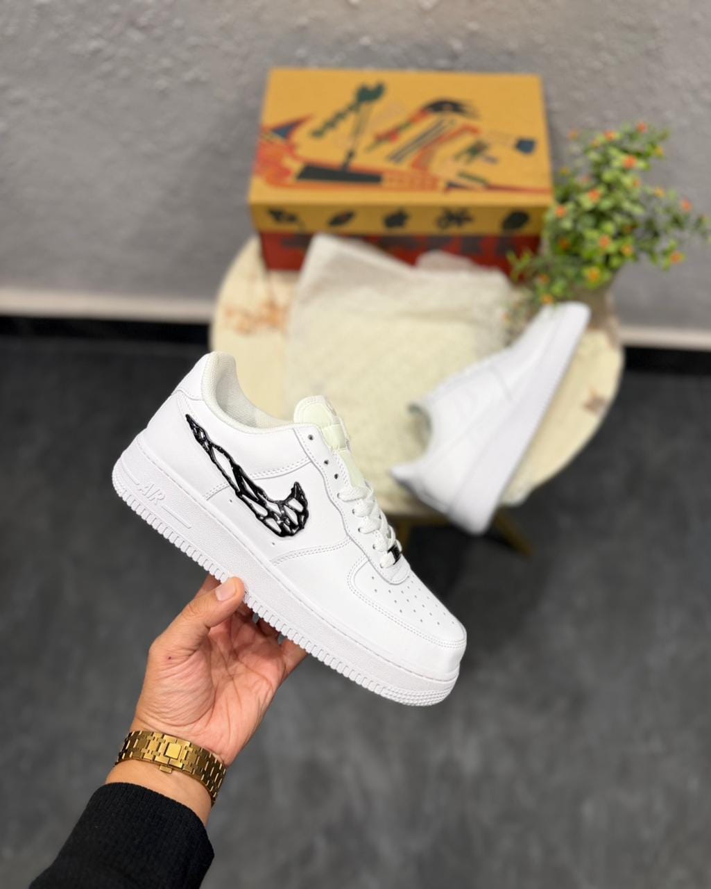 NIKE AIRFORCE ONE MOLTEN METAL VENOM