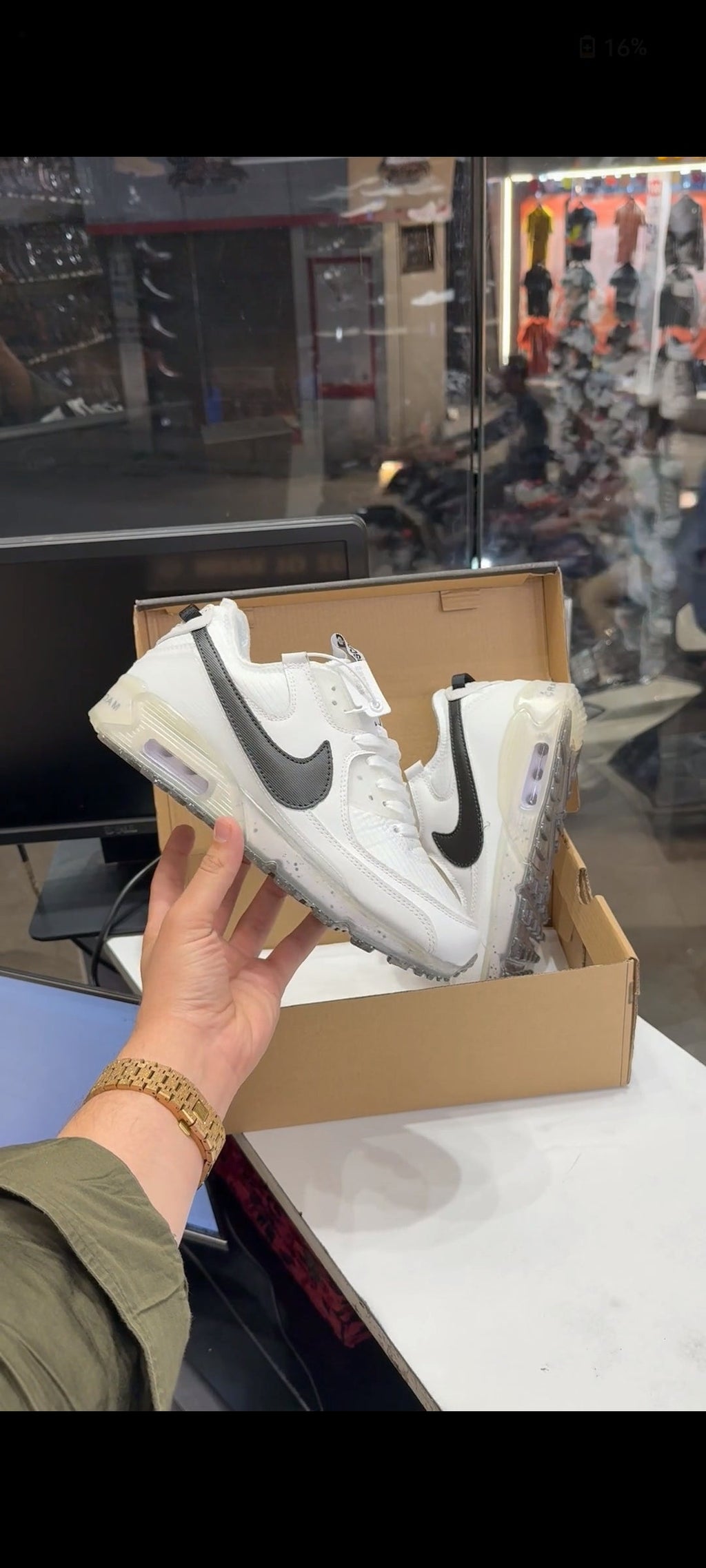 NIKE AIRMAX TERRASCAPE 90 SAIL AND SEA GLASS