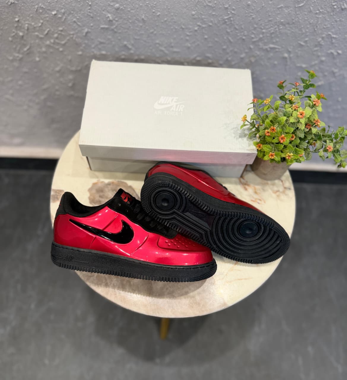 NIKE AIRFORCE FOAMPOSITE PRO RED