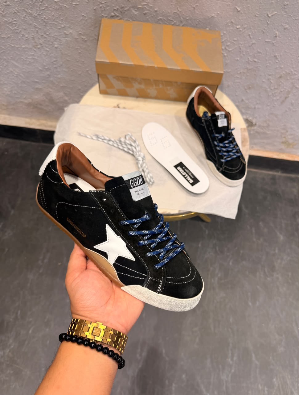 GOLDEN GOOSE TRUE STAR BLACK