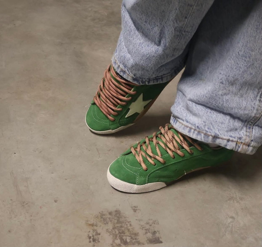 GOLDEN GOOSE TRUE STAR GREEN