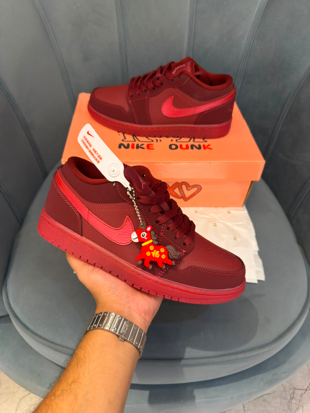 AIR JORDANS LOW VALENTINE "year of horse"