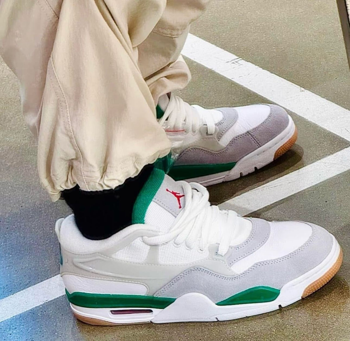 AIR JORDAN 4 RM PINE GREEN