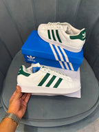 ADIDAS ORIGINALS SUPERSTAR WHITE GREEN