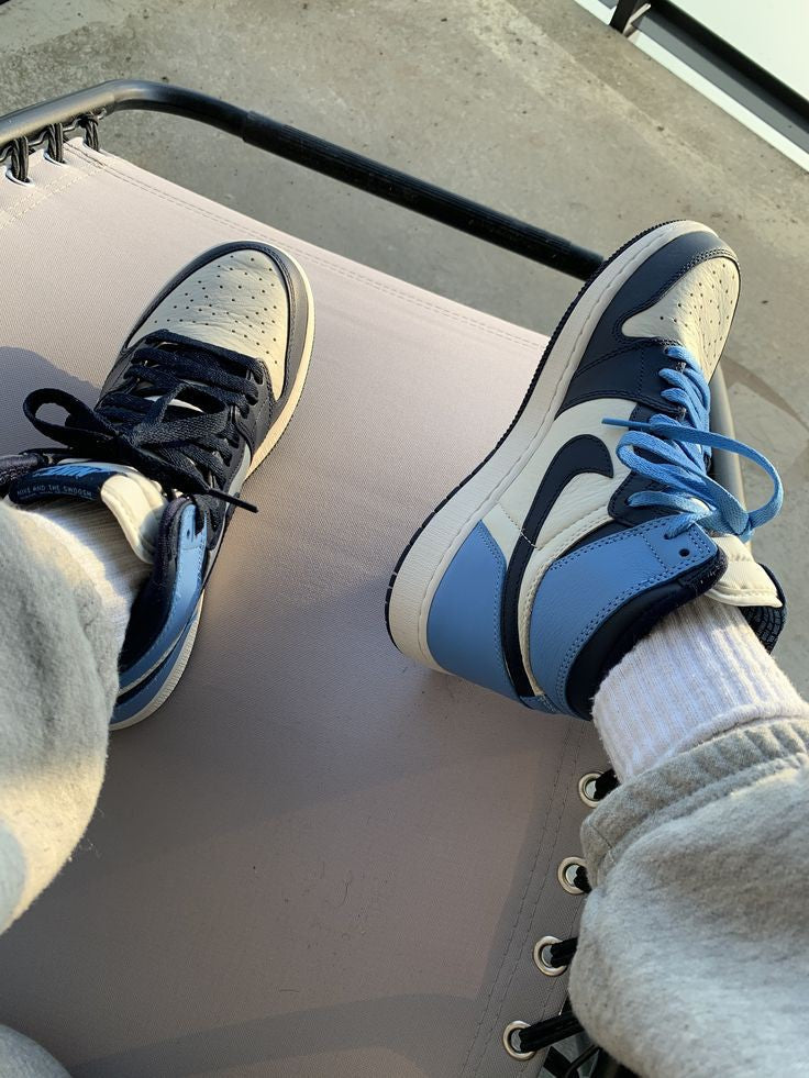 AIR JORDAN 1 OBSIDIAN BLUE HIGH U.A