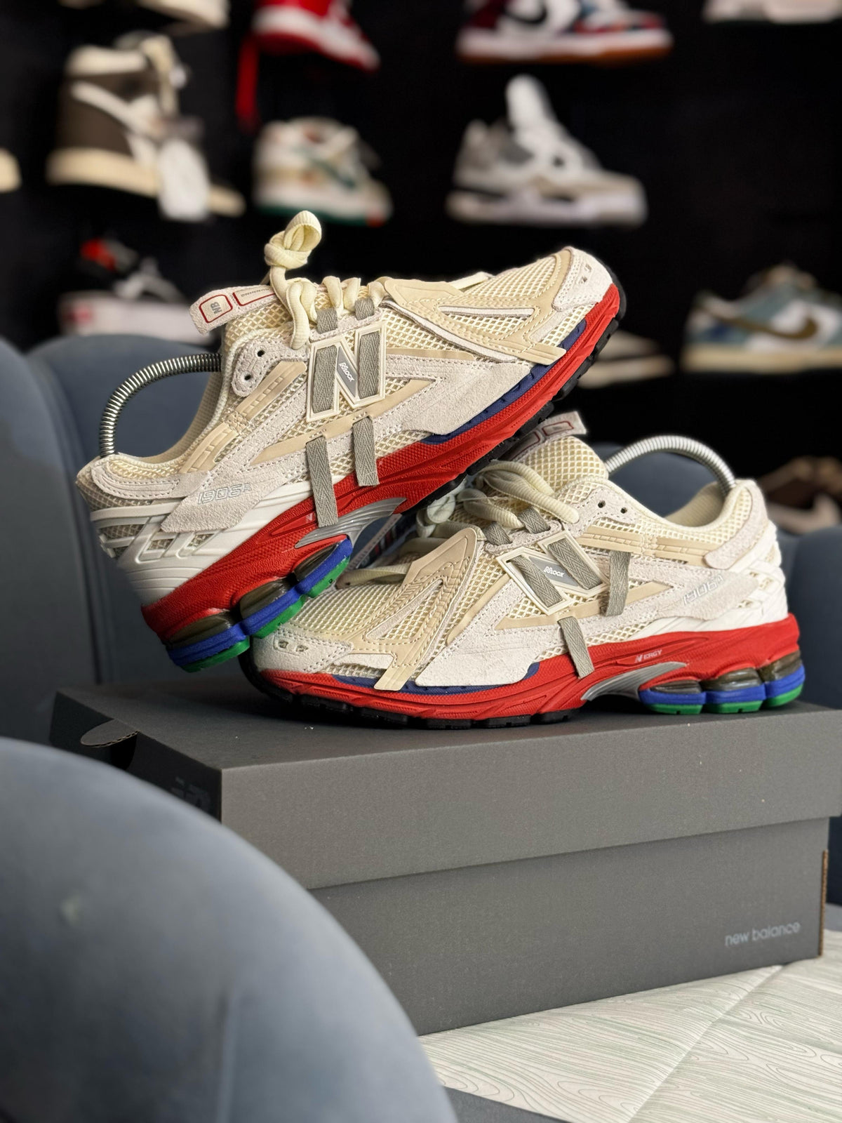 NEW BALANCE 1906 A REFINED FUTURE RED/BLUE