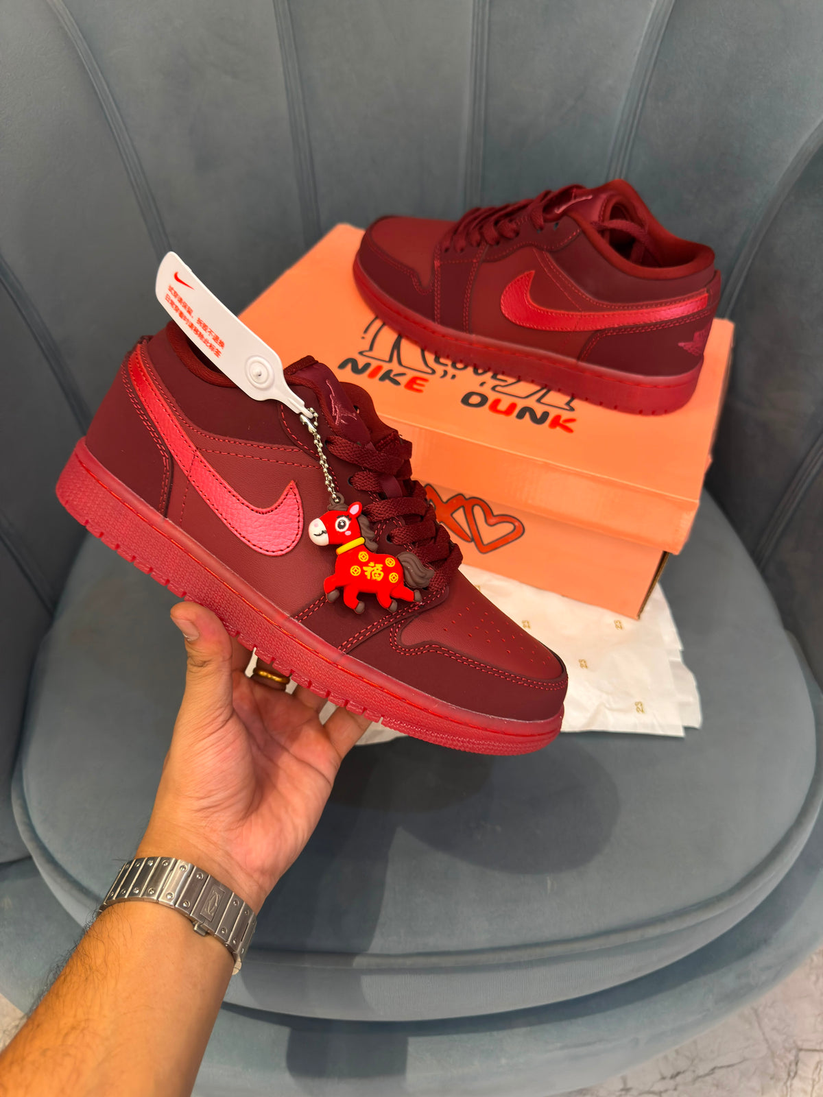 AIR JORDANS LOW VALENTINE "year of horse"