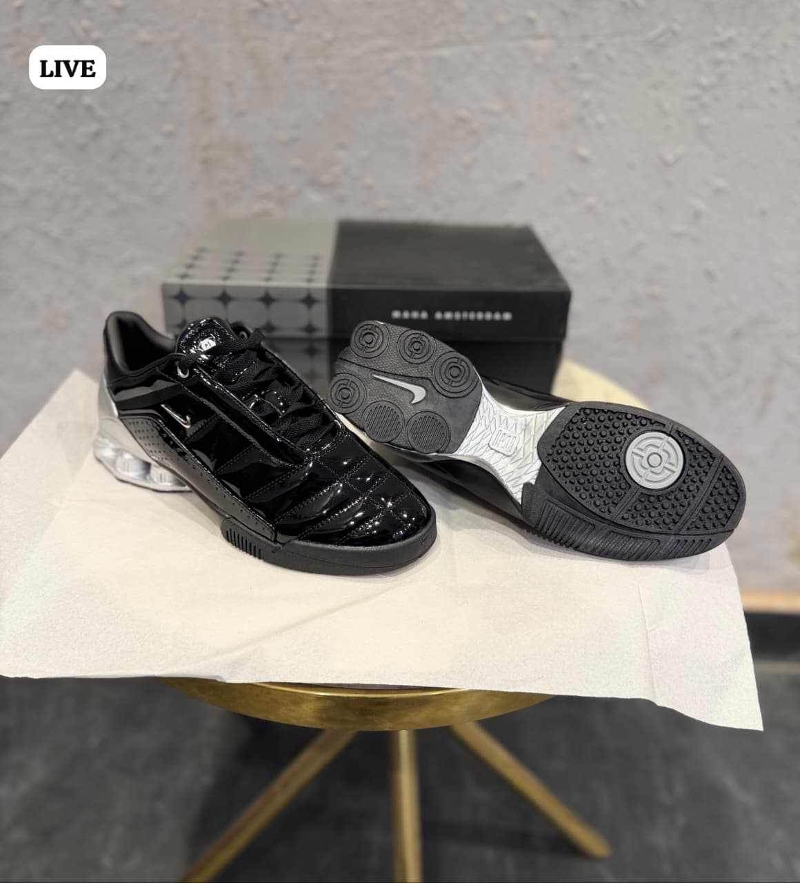NIKE TOTAL 90 BLACK SILVER AMSTERDAM