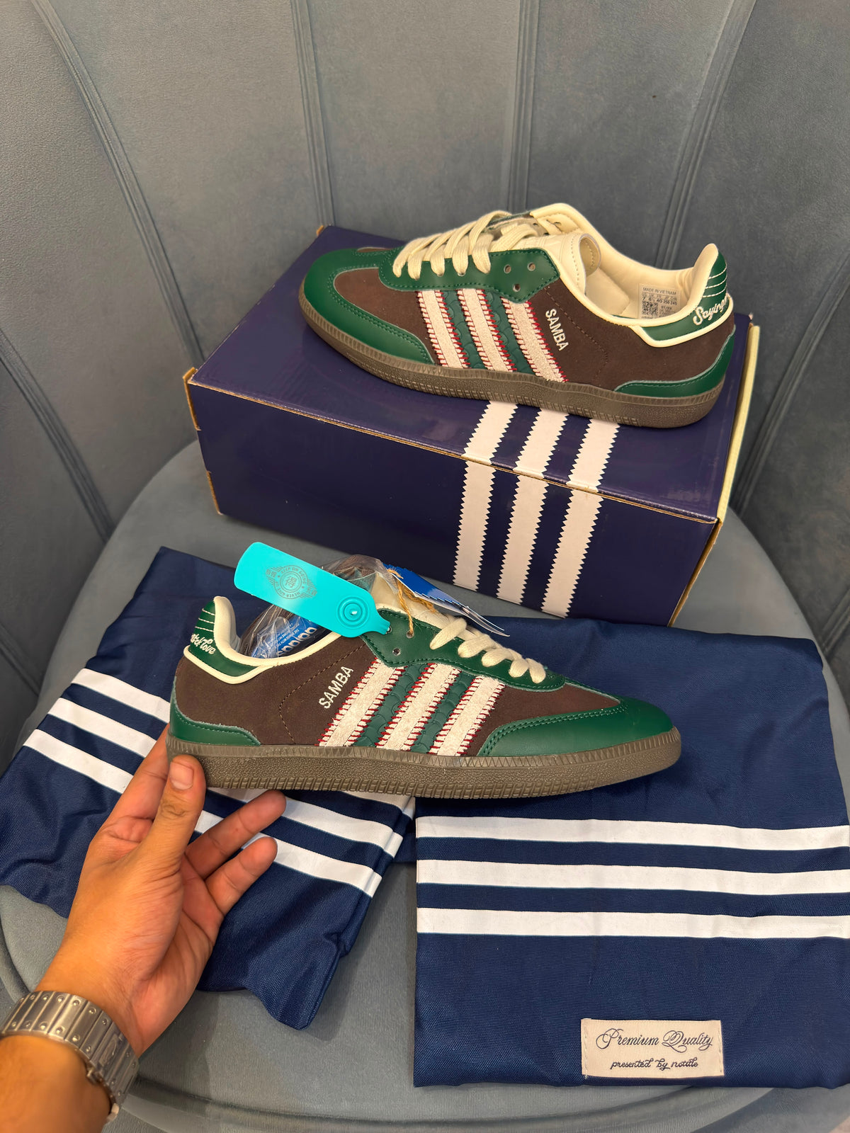ADIDAS SAMBA NOTITLE GREEN