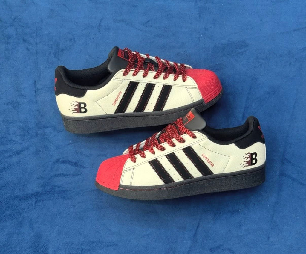 ADIDAS ORIGINALS  SUPERSTAR X BALMAIN KEYCHAIN