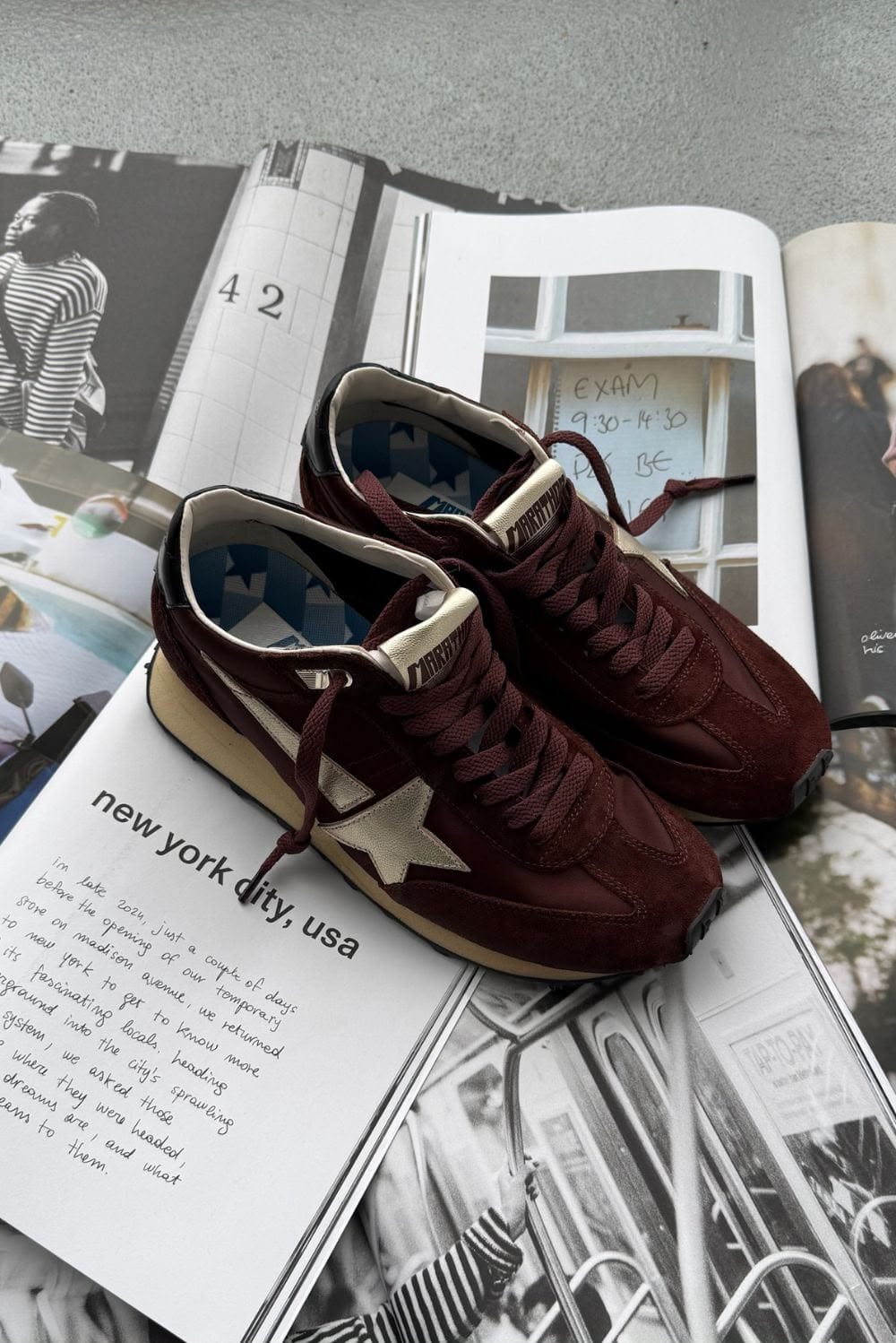 GOLDEN GOOSE MARATHON SNEAKERS