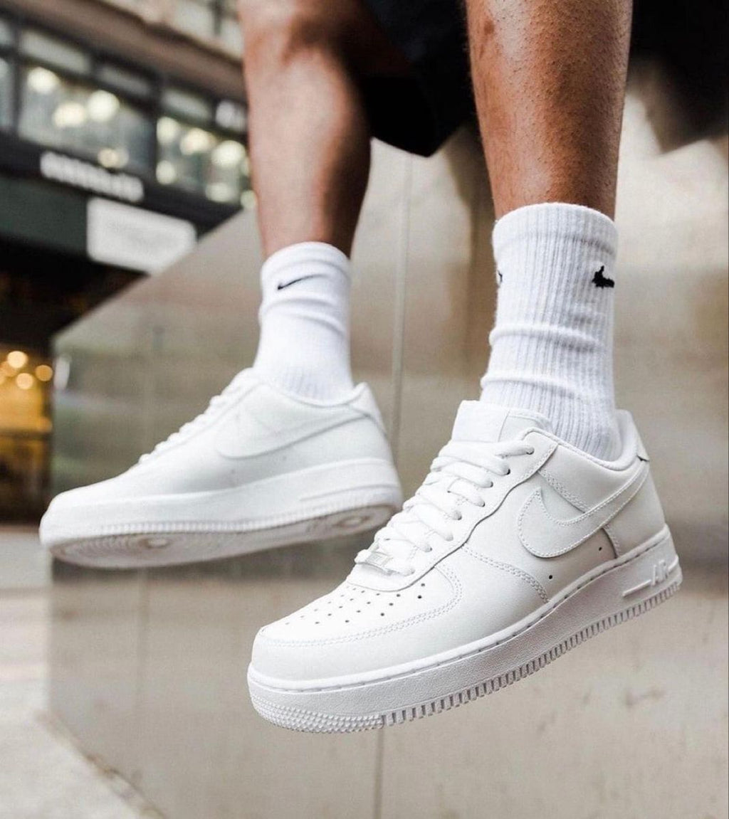 NIKE AIRFORCE 1 FULL LEATHER QUALITY