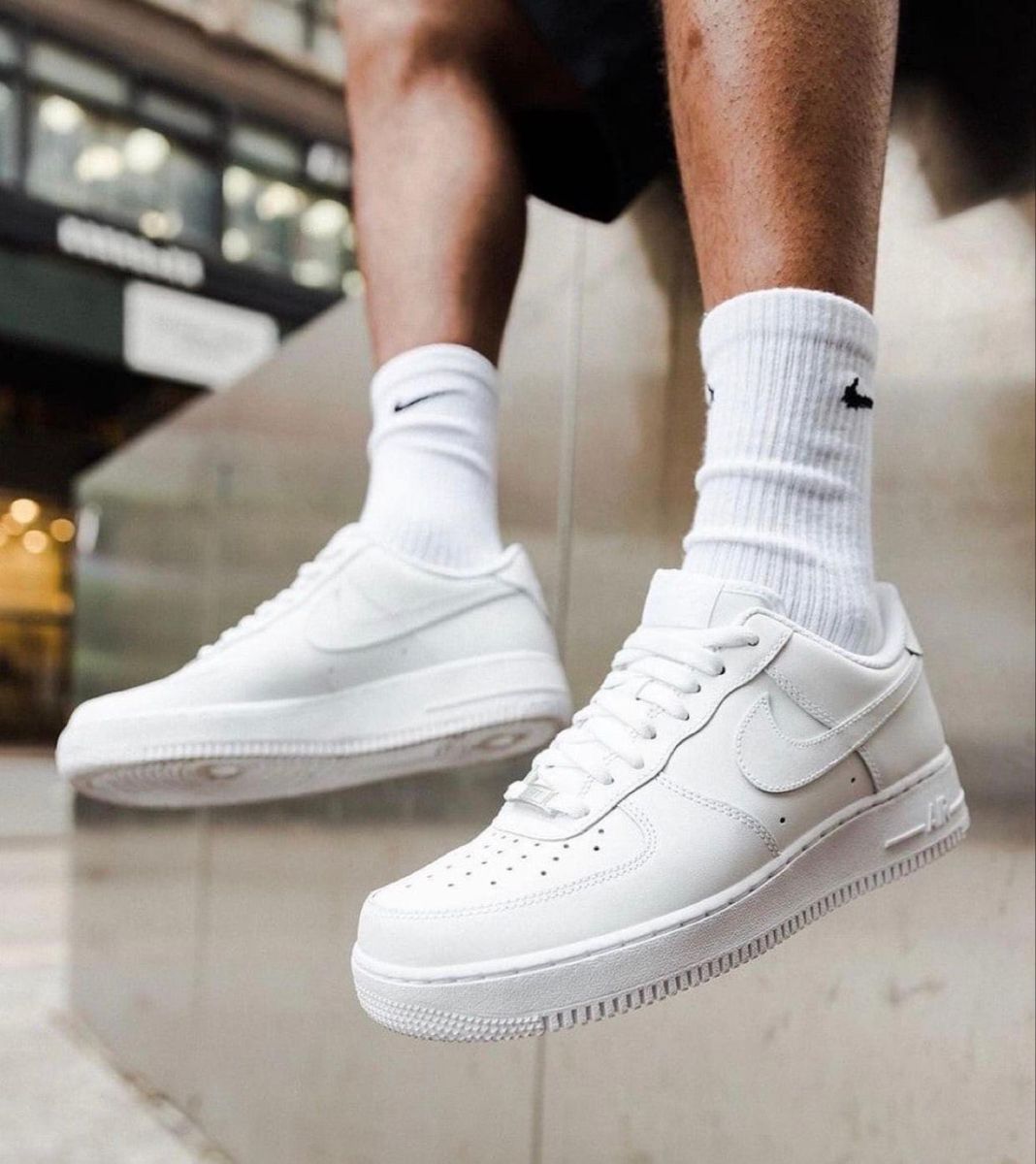 NIKE AIRFORCE 1 FULL LEATHER QUALITY