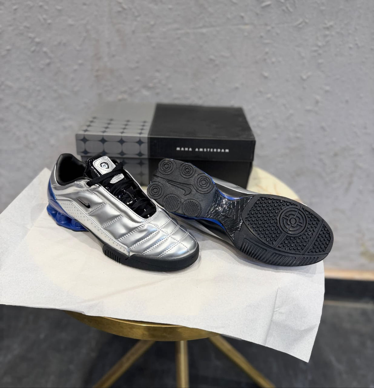 NIKE TOTAL 90 BLACK SILVER AMSTERDAM