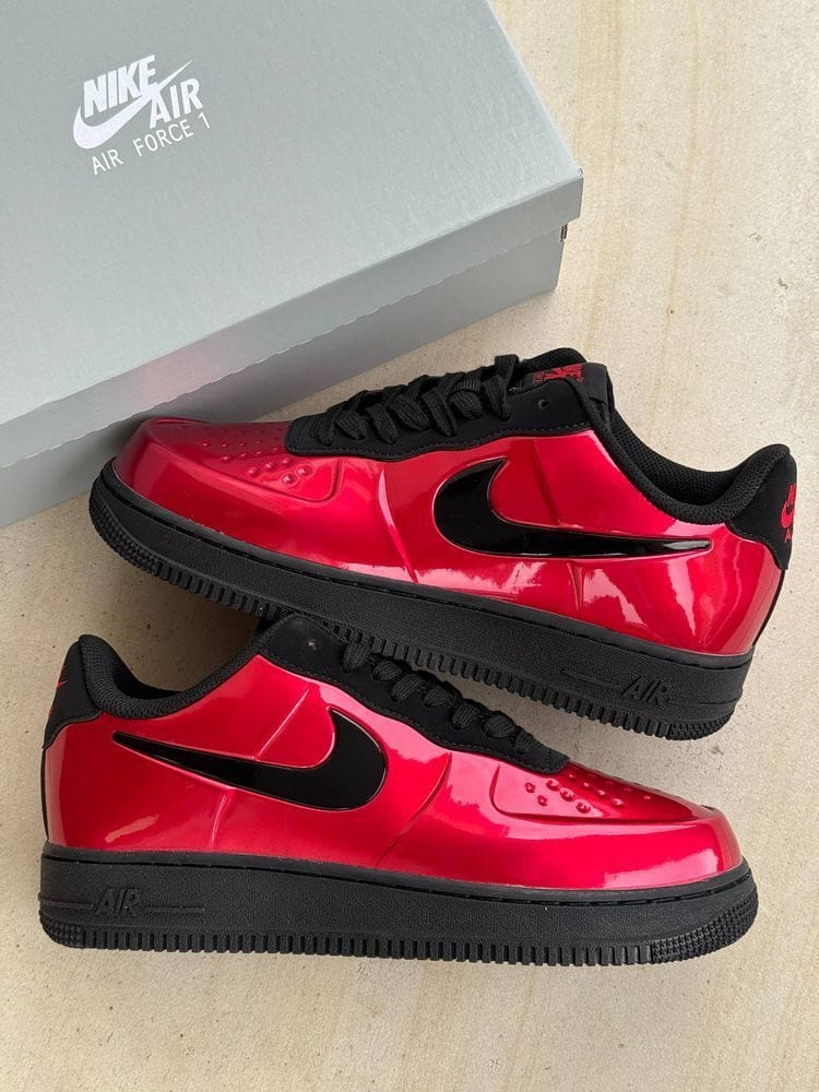 NIKE AIRFORCE FOAMPOSITE PRO RED