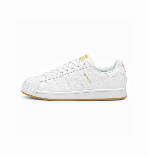 ADIDAS ORIGINAL SUPERSTAR EMBOSSED WHITE GUM