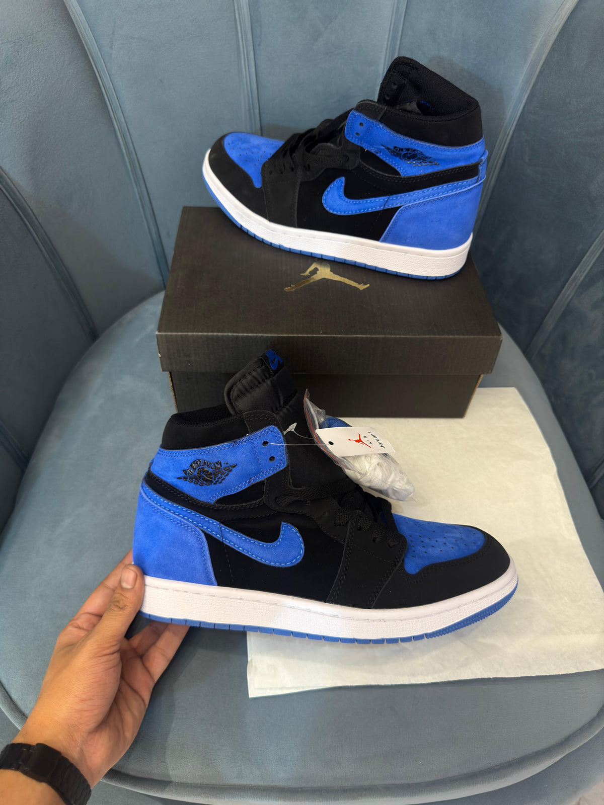 AIR JORDAN RETRO  1 HIGH ROYAL  REIMAGINED