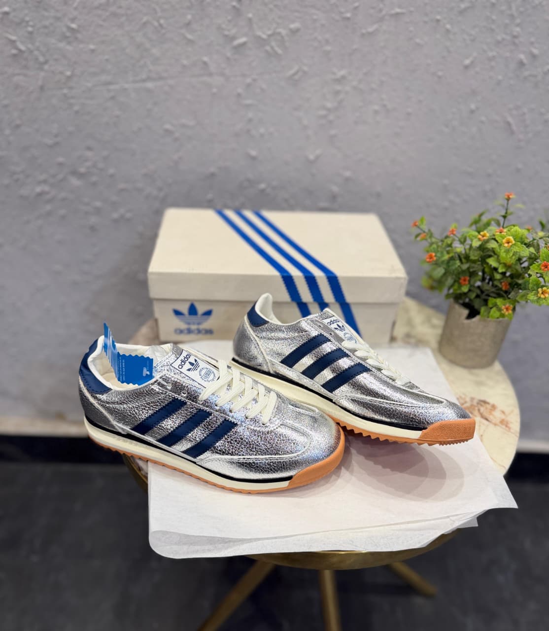 ADIDAS SL 72 SILVER METALLIC