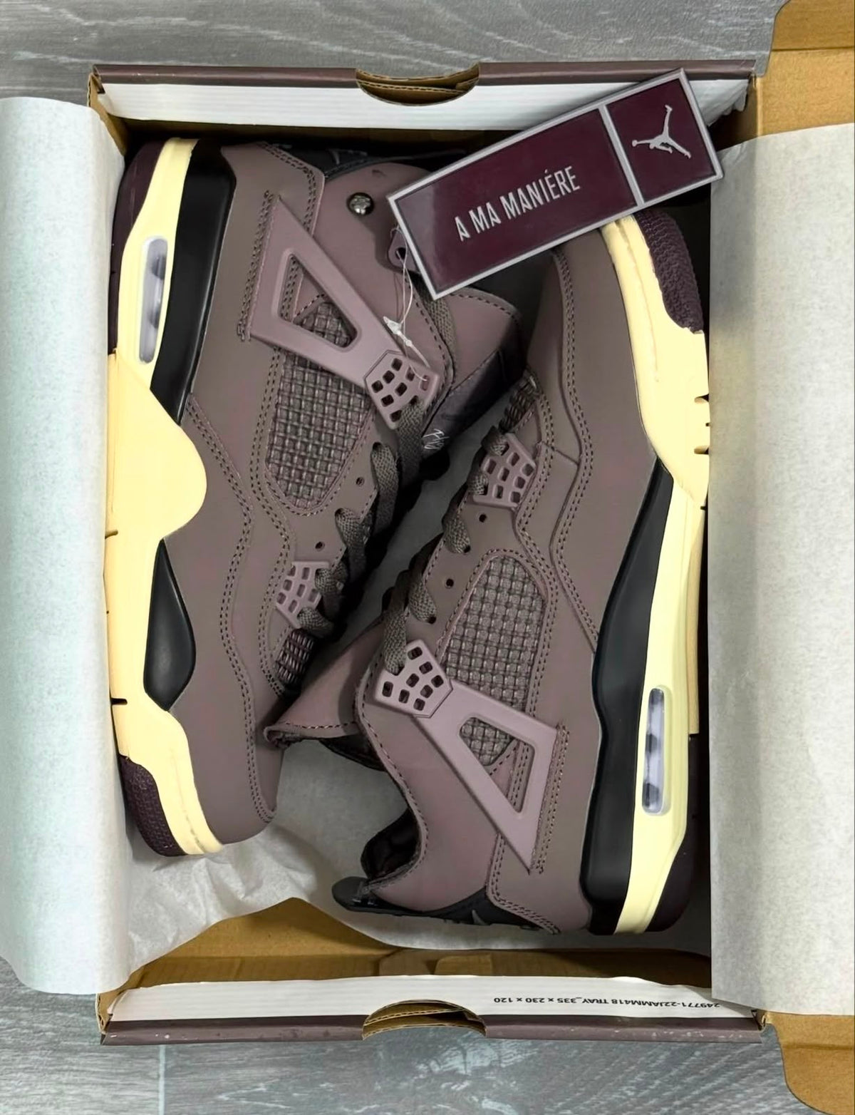 NIKE AIR JORDAN 4 RETRO MA MANIERA VIOLET ORE
