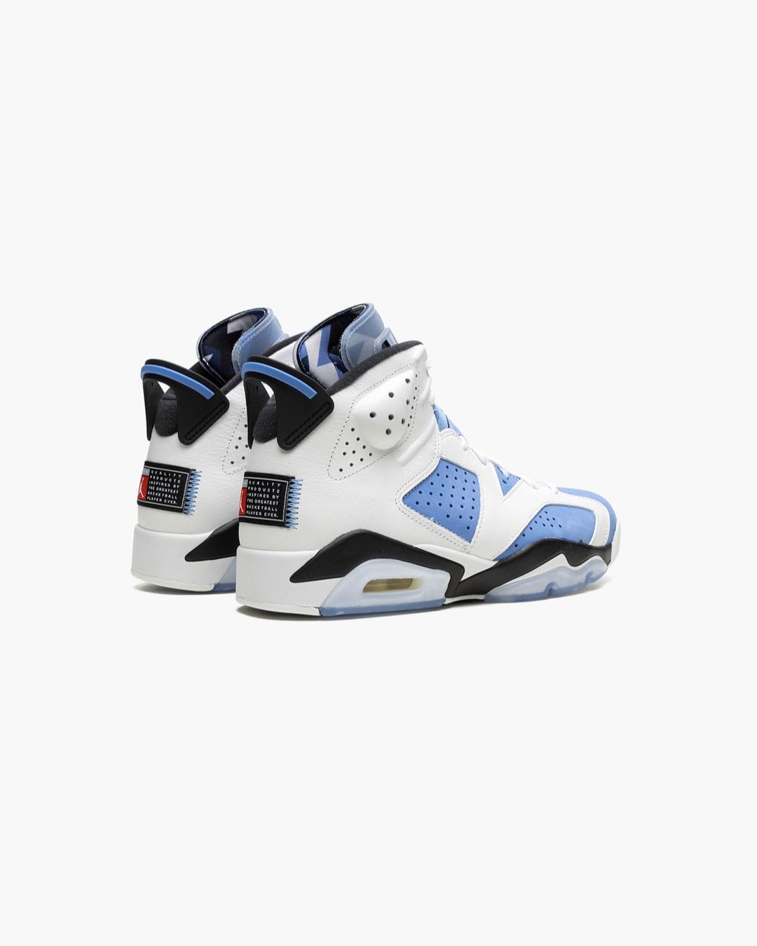 JORDAN RETRO 6 UNIVERSITY BLUE