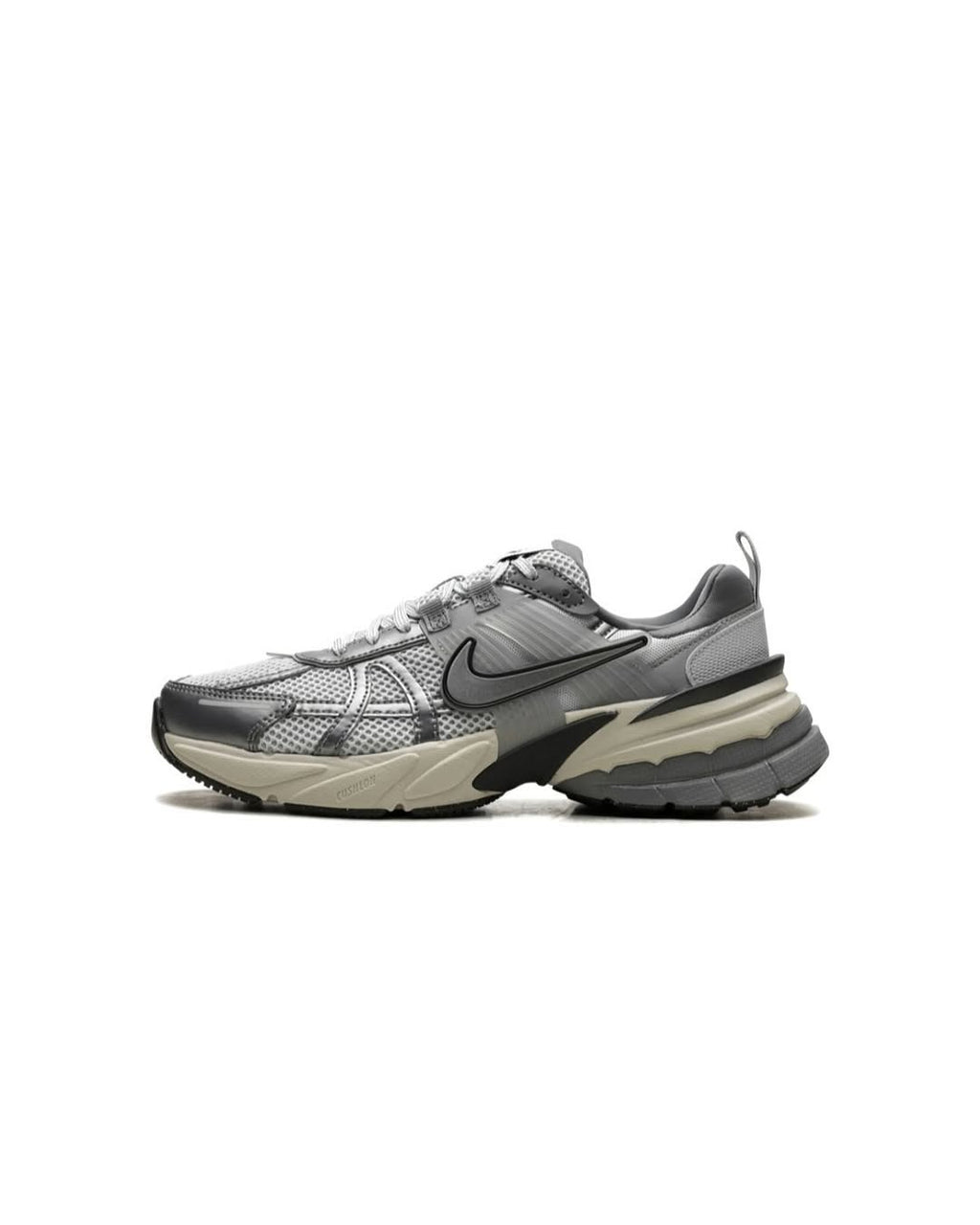 NIKE V2K RUN PLATINUM GREY AND SILVER